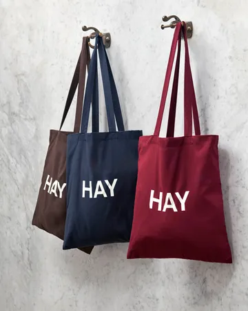 HAY stoffen tas - Dark brown - HAY