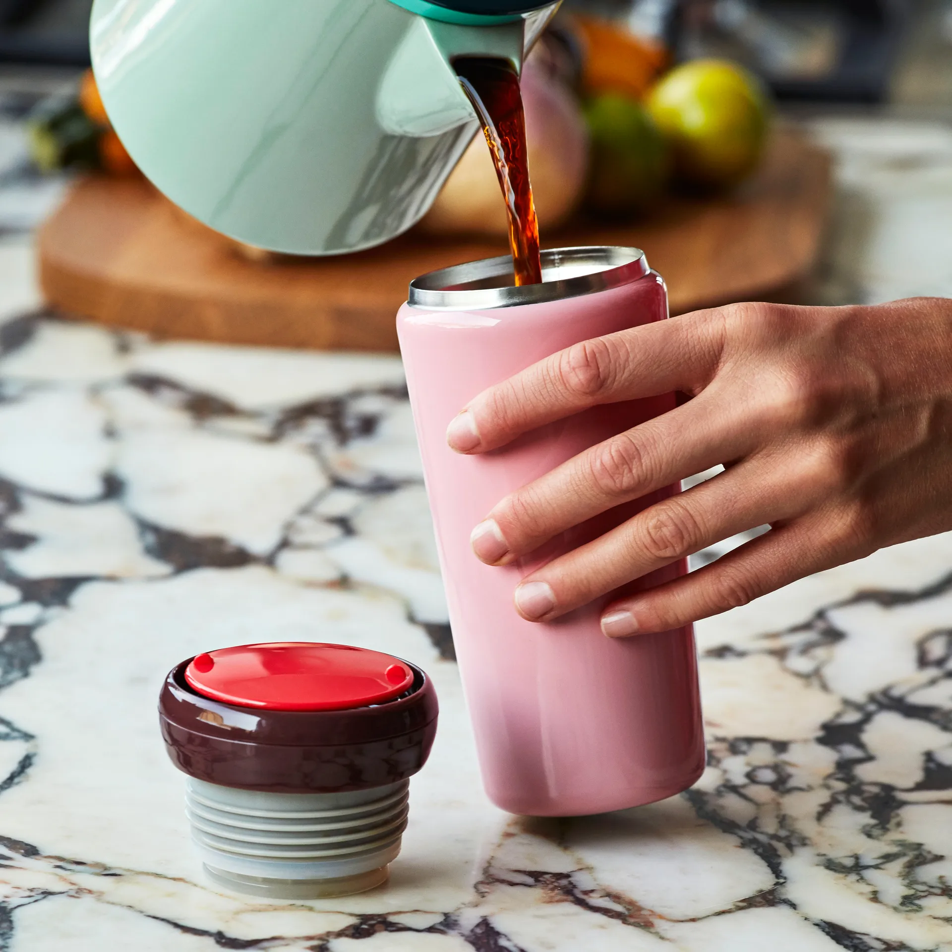 HAY travel cup 35 cl, Roze HAY