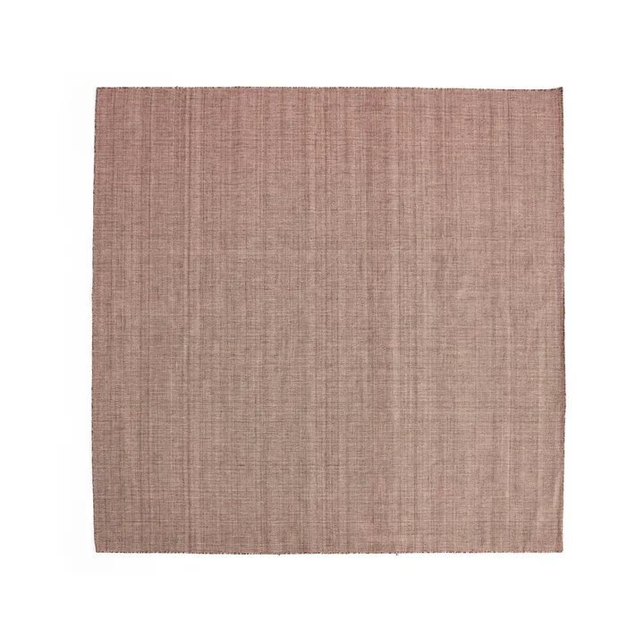 Haze mat

 - Iron red, 230x230 cm - HAY