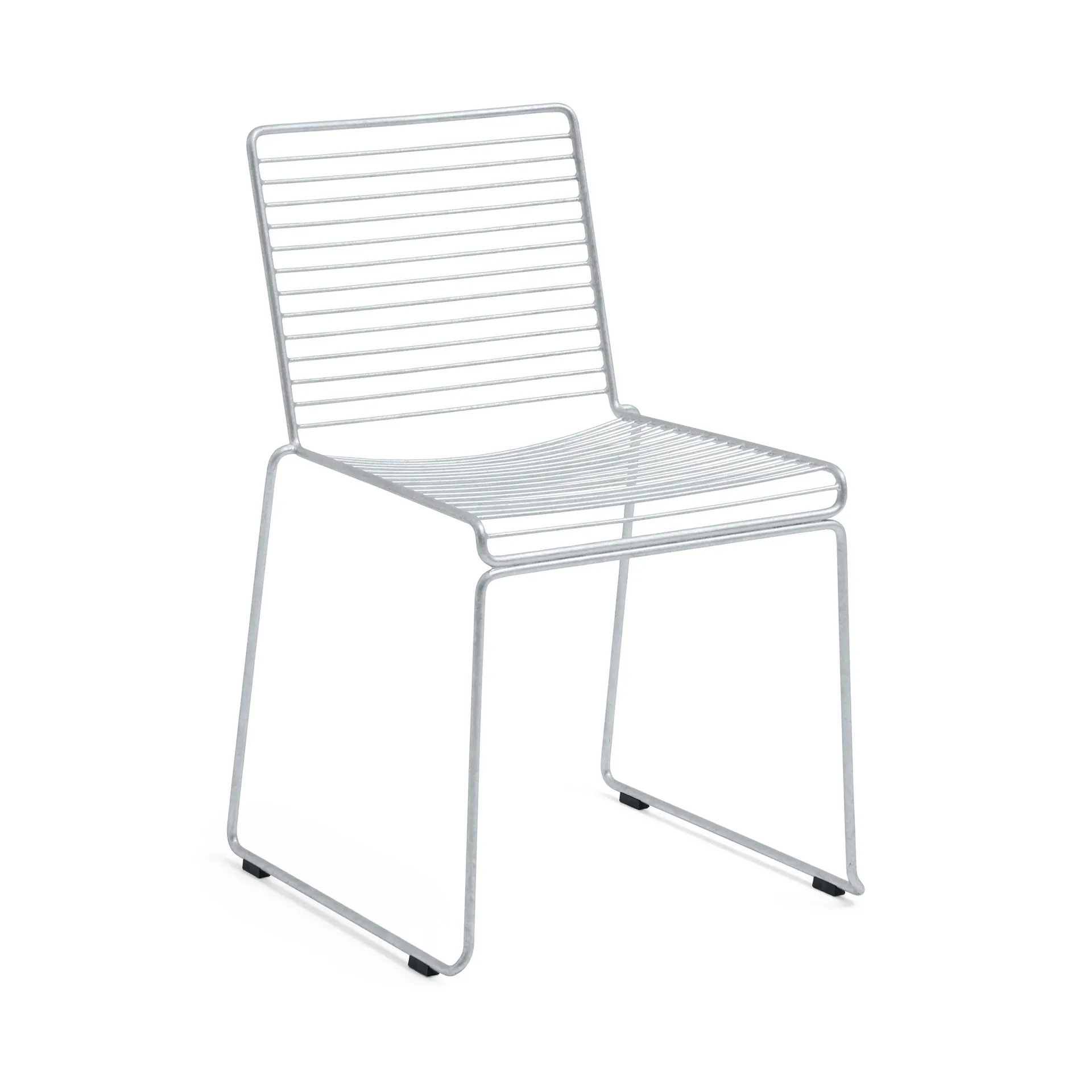 Hee eetkamerstoel sled base, White HAY