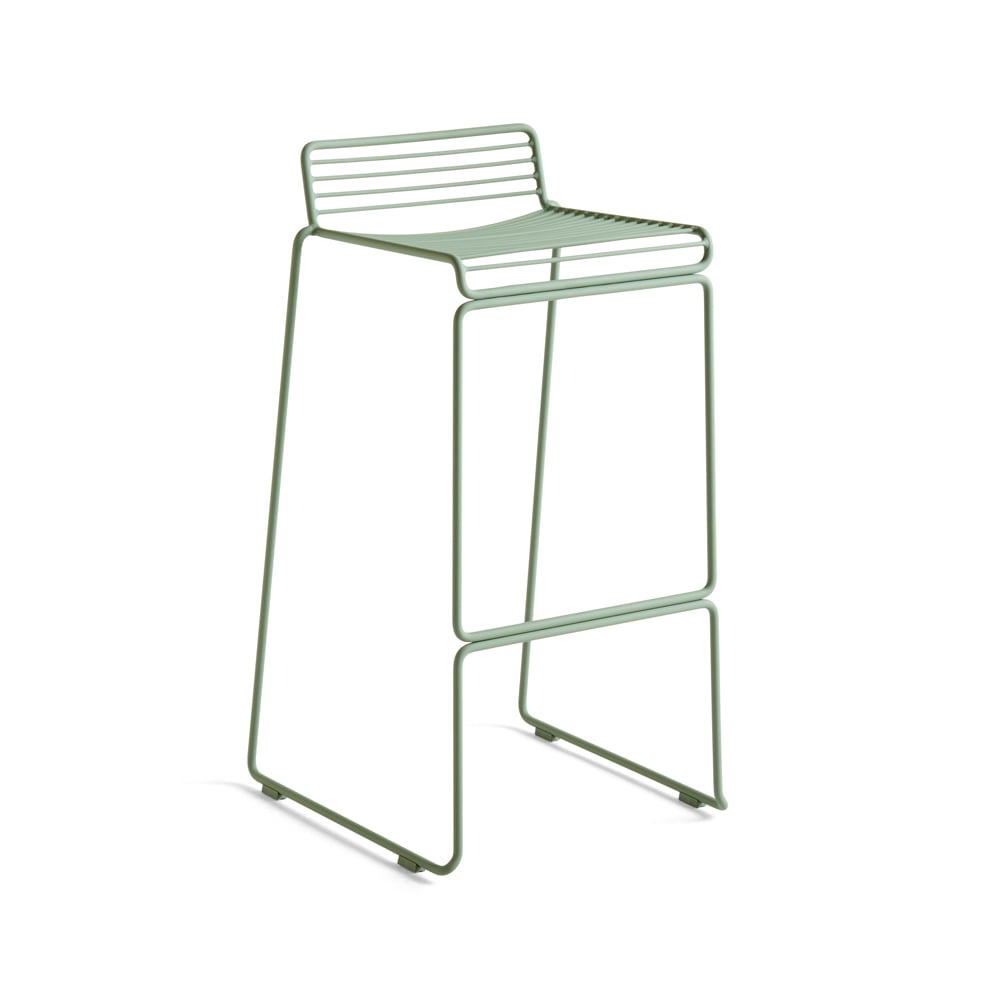 HAY Hee High barkruk Fall green | Scandinavisch Interieur | Barstoelen | Groen