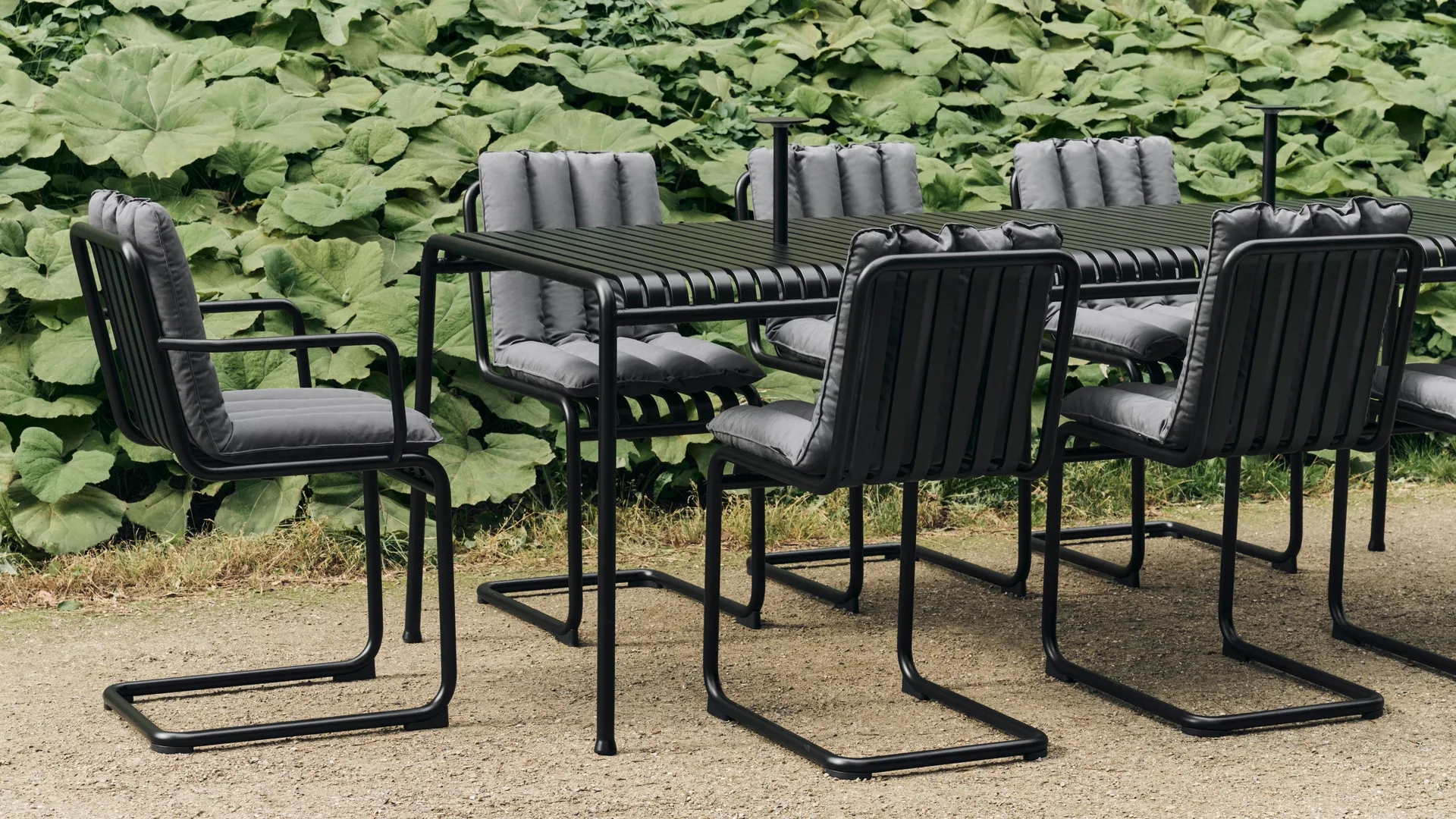 Host draagbare lamp, Antraciet, 22 cm HAY