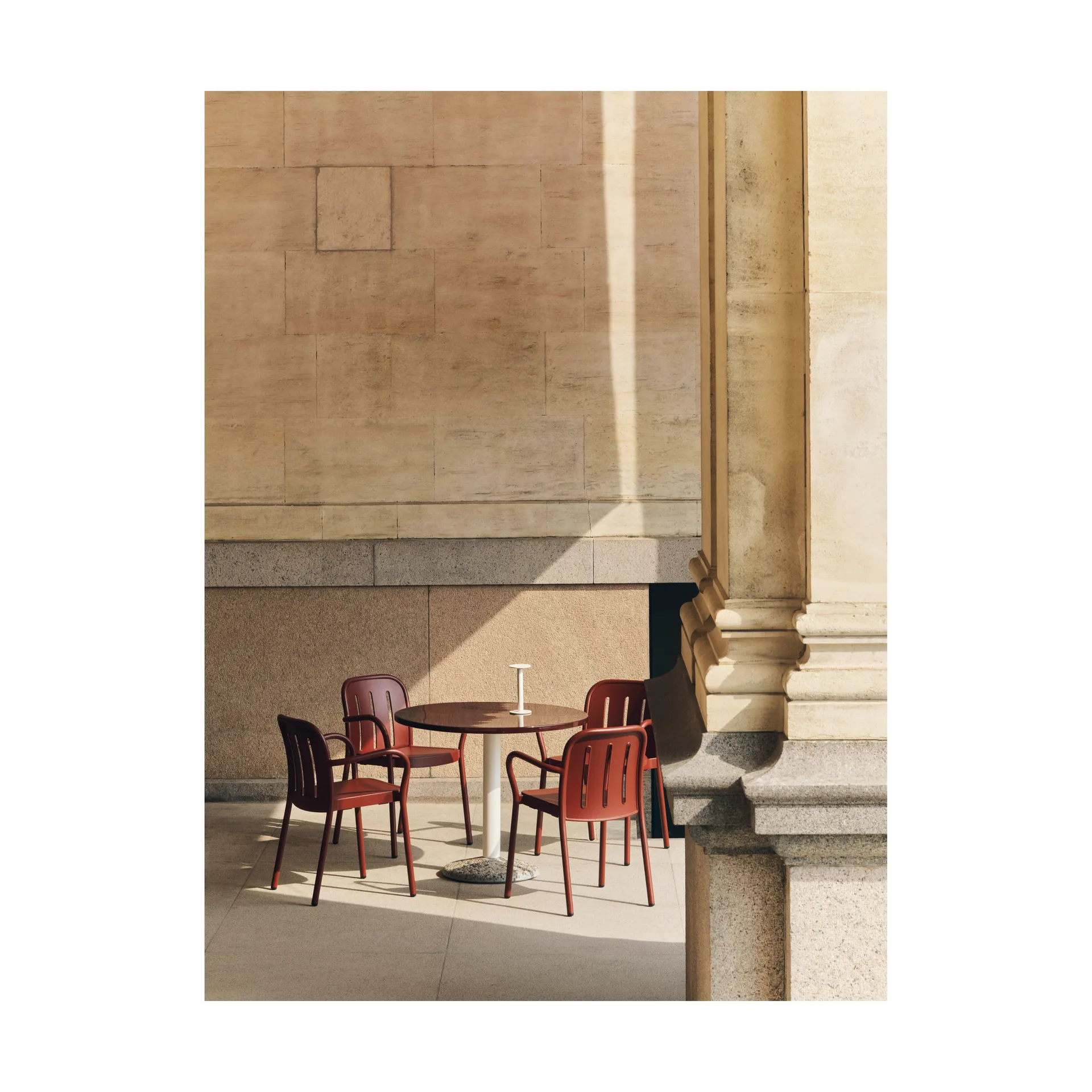 Host draagbare lamp, Cream white, 22 cm HAY