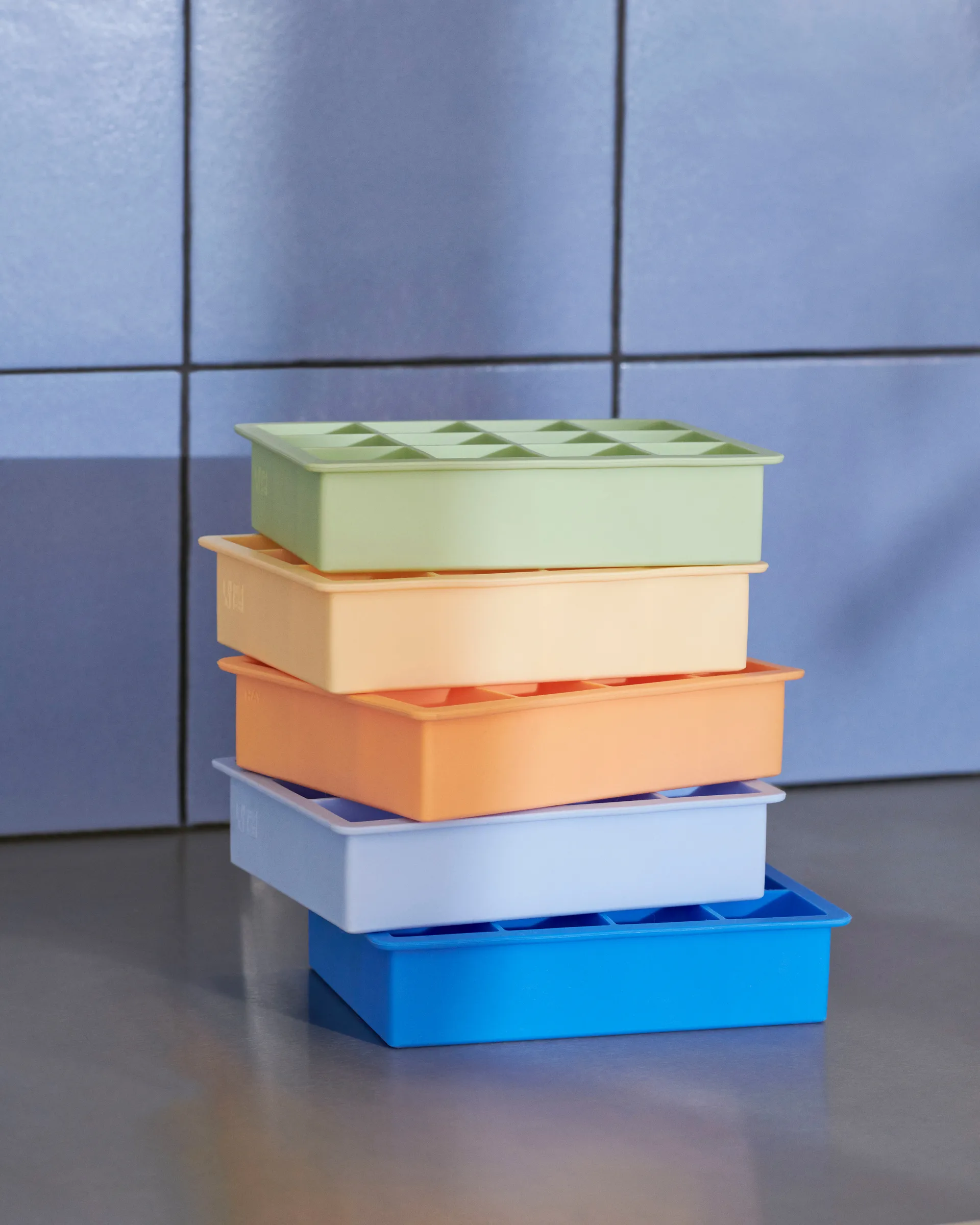 Ice cube ijsblokjesvorm, Light blue HAY