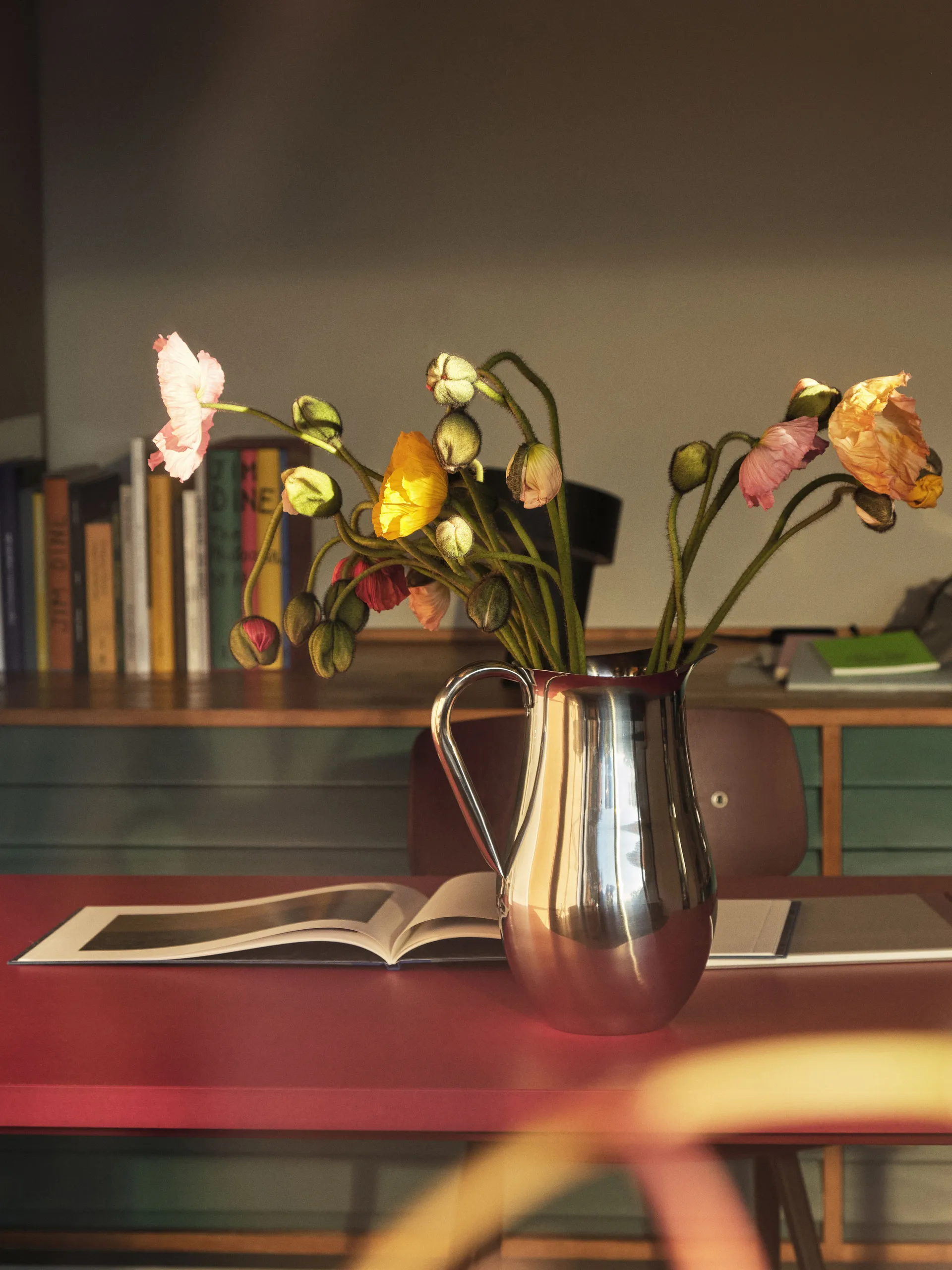 Indian Steel Pitcher No.2 kan 3,25 L, Roestvrij staal HAY