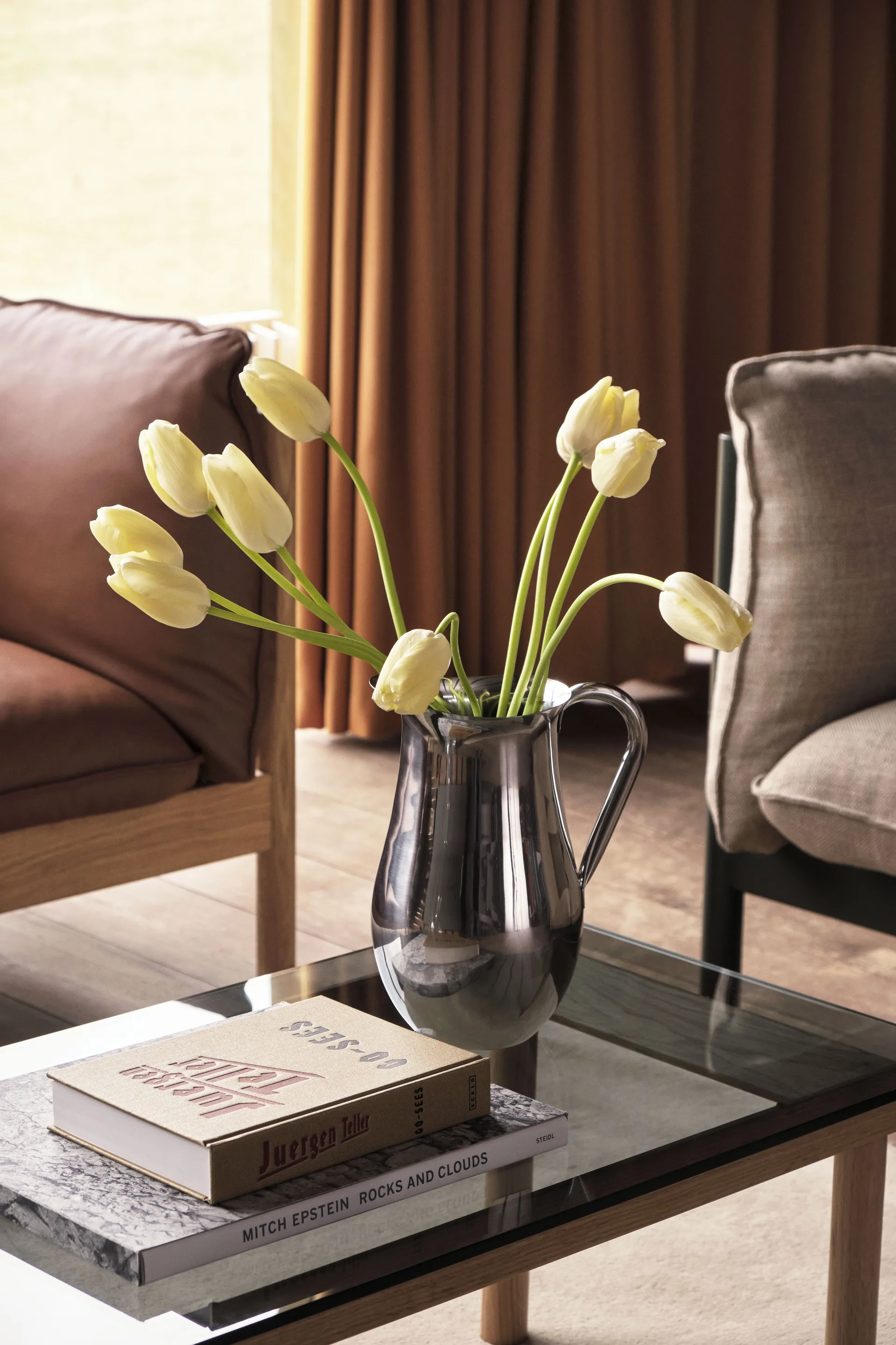 Indian Steel Pitcher No.2 kan 3,25 L, Roestvrij staal HAY