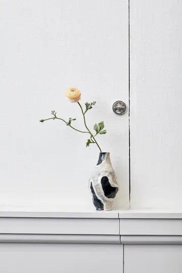 Jessica Hans vaas - glossy cow - HAY