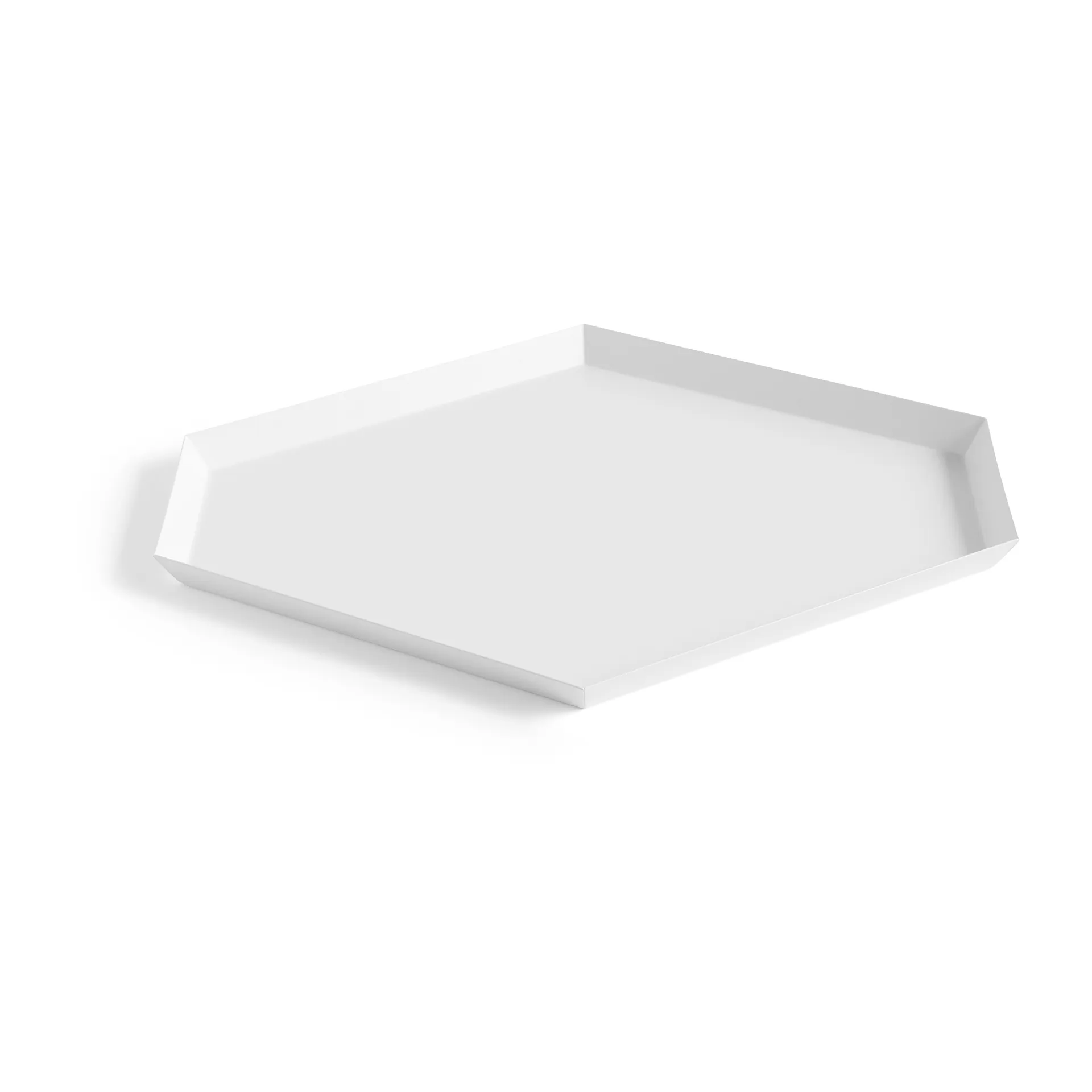 Kaleido dienblad L, White HAY