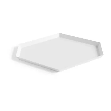 Kaleido dienblad L - White - HAY