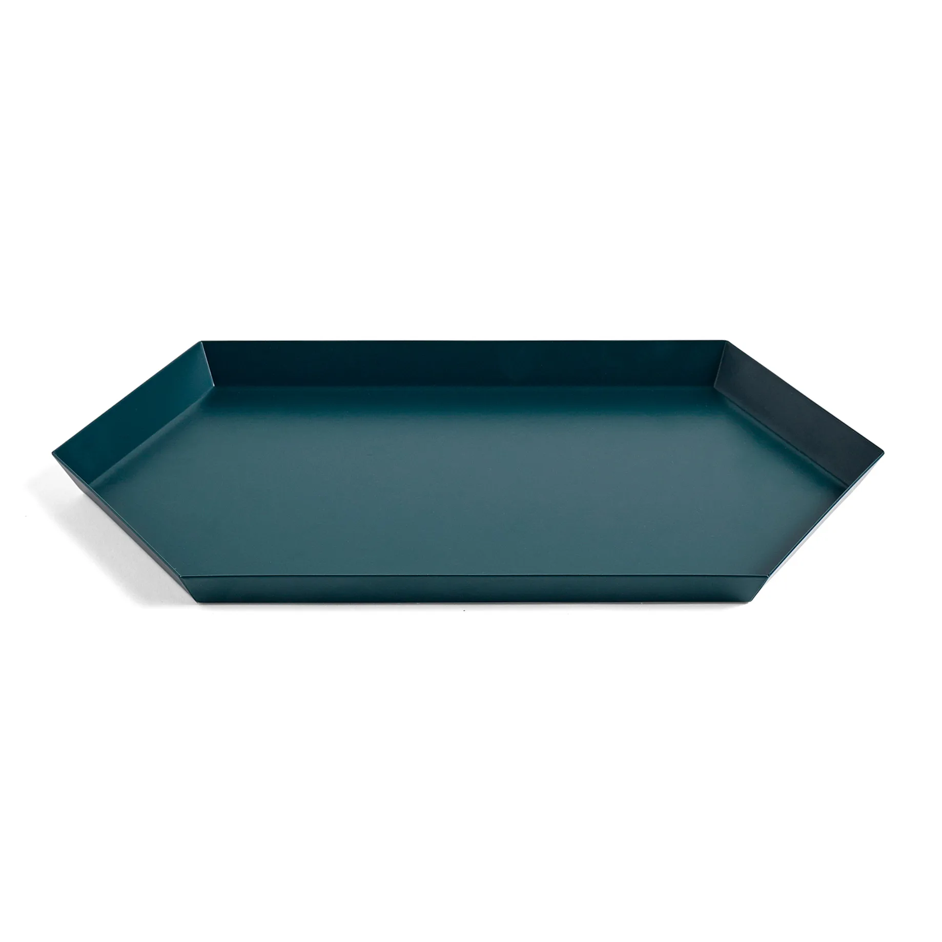Kaleido dienblad M, Dark green HAY