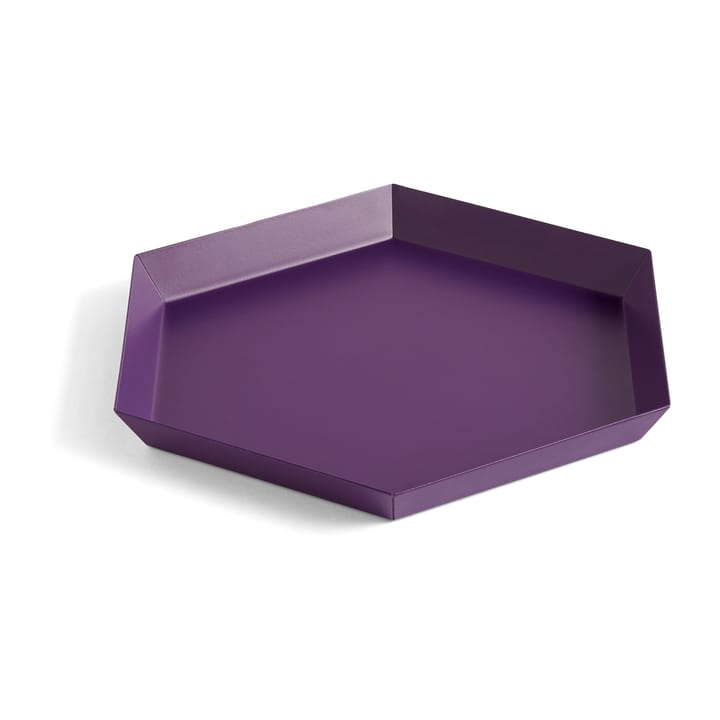 Kaleido dienblad S - Purple - HAY