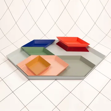 Kaleido dienblad XS - Royal blue - HAY