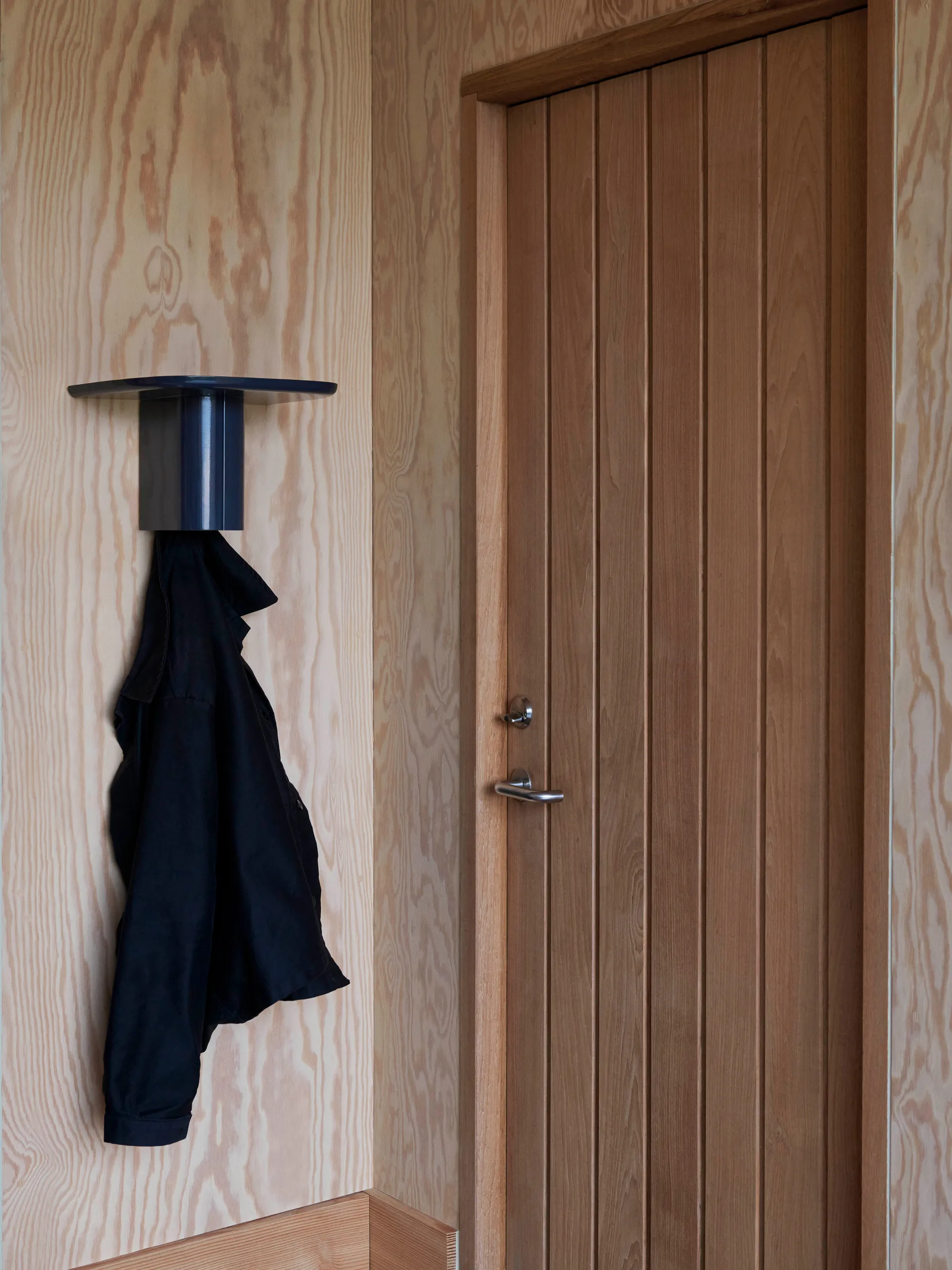 Korpus 1 hook wandplank S, Cream HAY