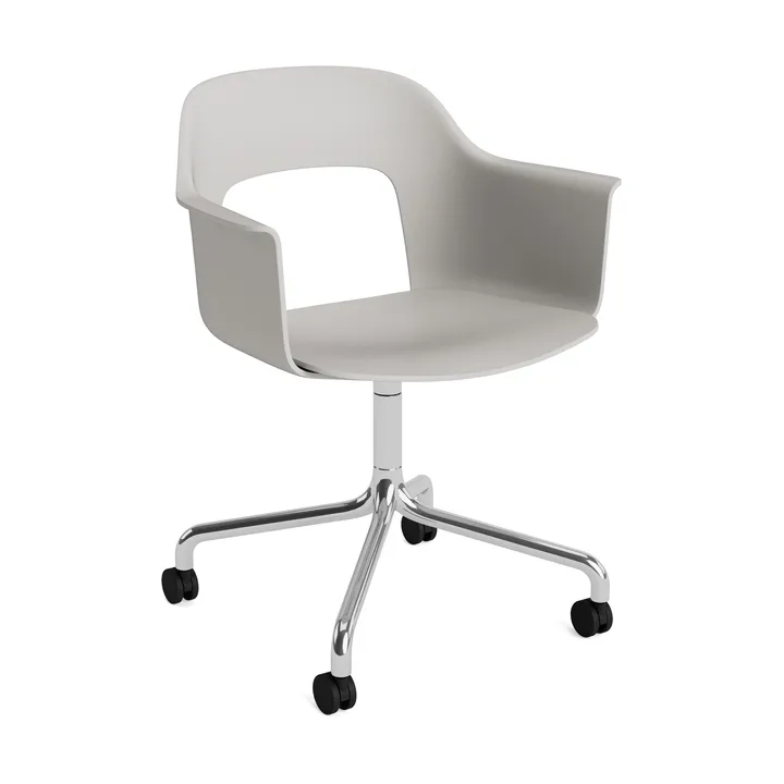 Layout Armchair 261 fauteuil - Hemelgrijs-gepolijst aluminium - HAY