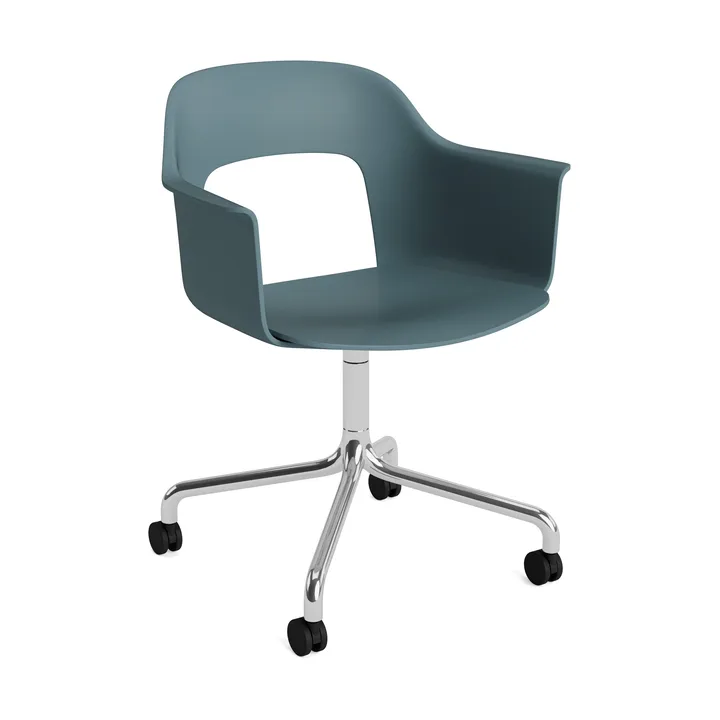 Layout Armchair 261 fauteuil - Ocean-gepolijst aluminium - HAY