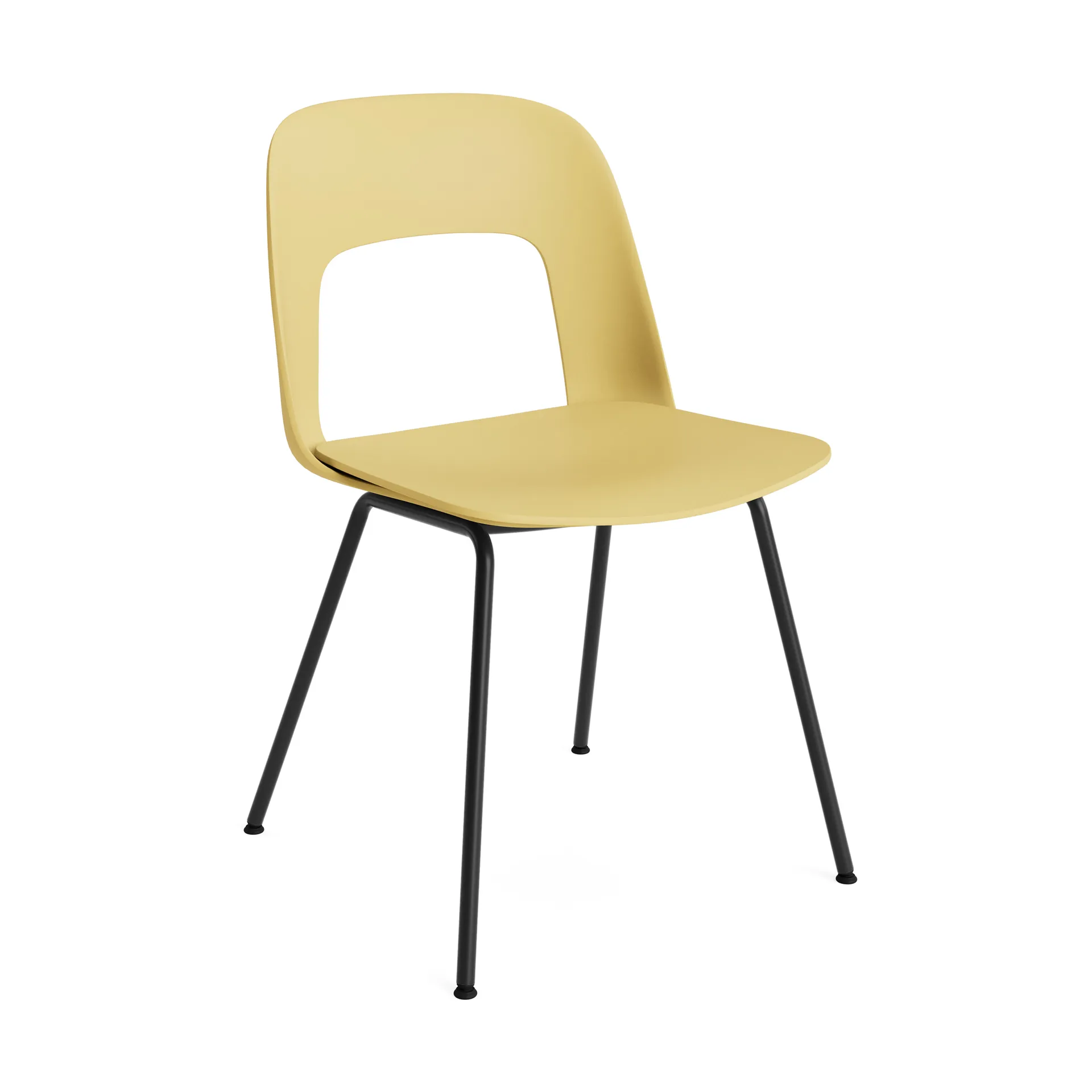 Layout Chair 111 stoel, Biscotti-zwart HAY