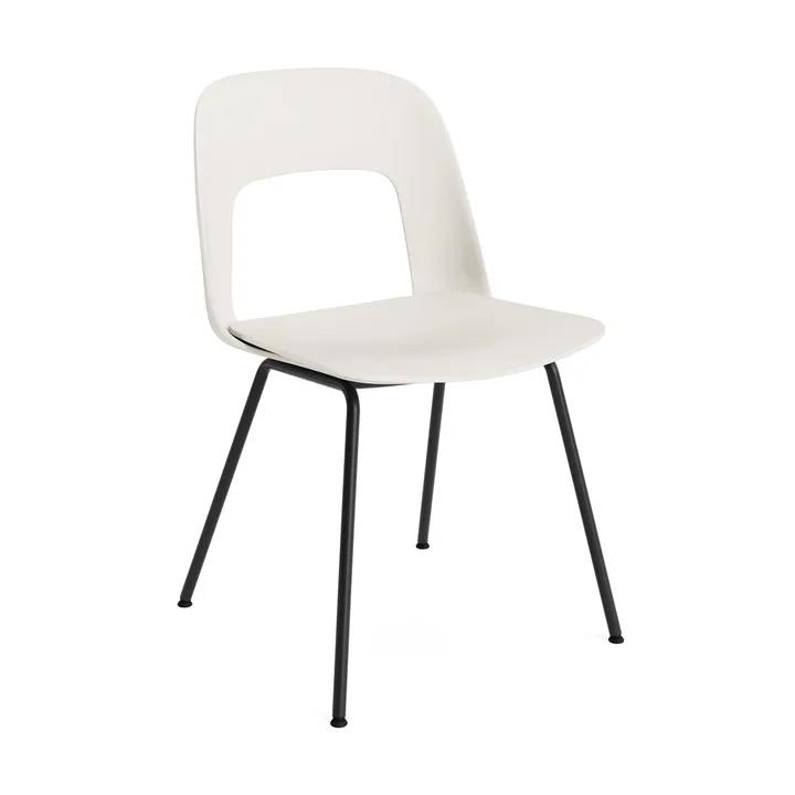 Layout Chair 111 stoel - Crèmewit-zwart - HAY