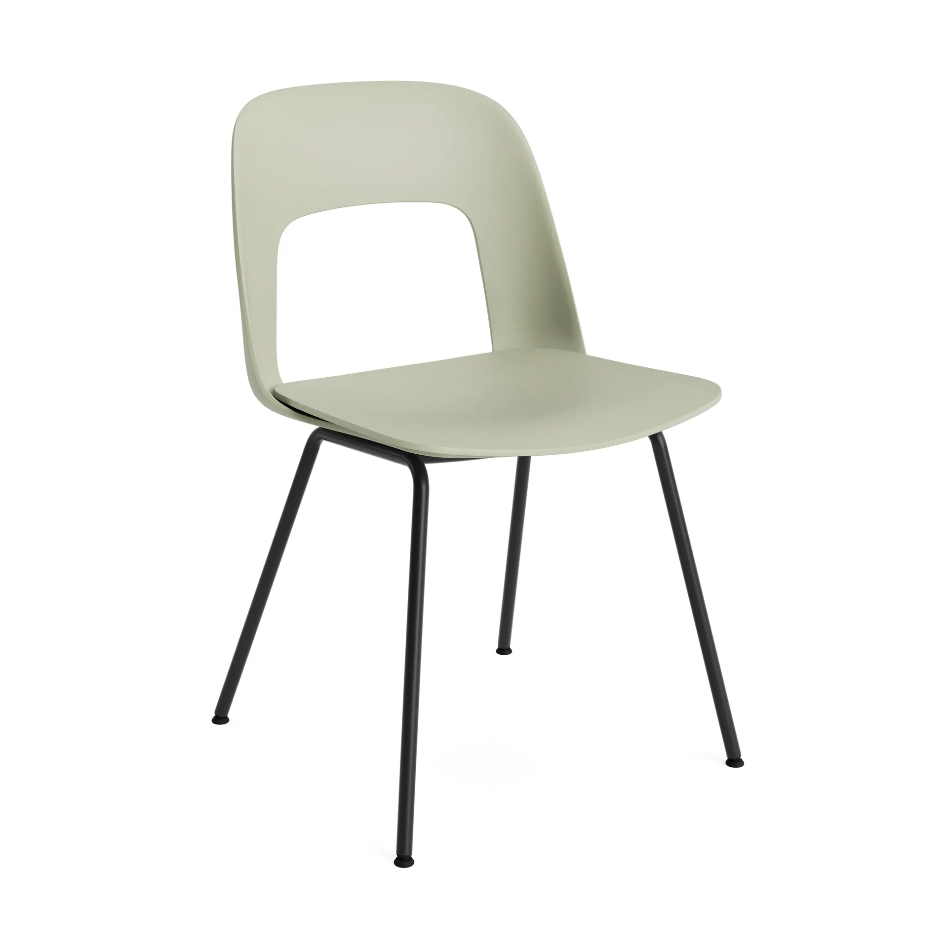 Layout Chair 111 stoel, Pastelgroen-zwart HAY