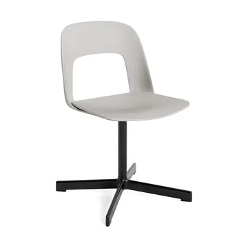Layout Chair 131 stoel - Hemelgrijs-zwart - HAY
