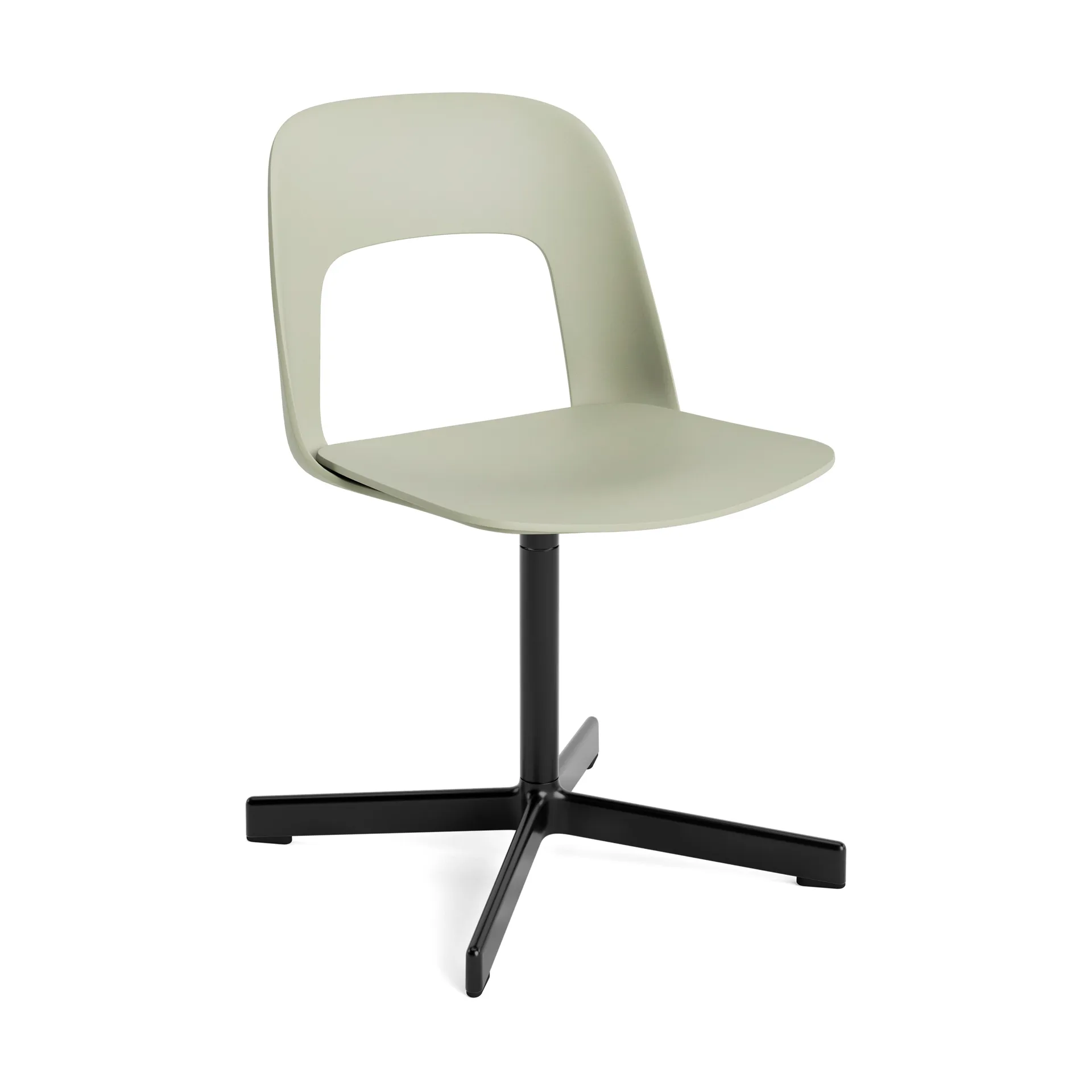 Layout Chair 131 stoel, Pastelgroen-zwart HAY