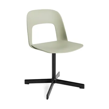 Layout Chair 131 stoel - Pastelgroen-zwart - HAY