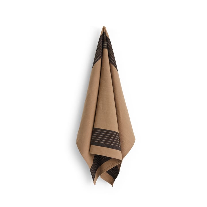Linear keukenhanddoek 52x80 cm - Mocca - HAY