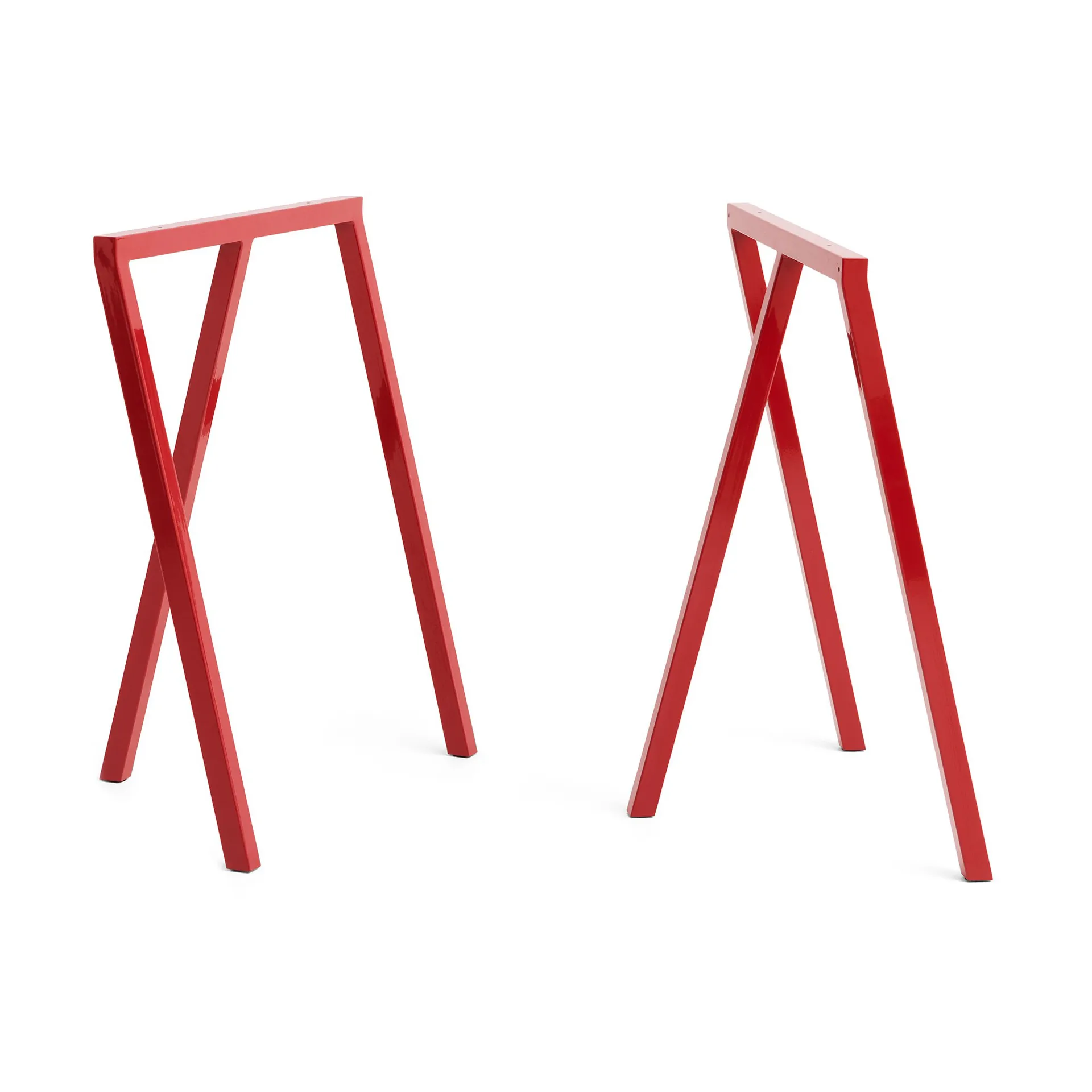 Loop Stand Frame beensteun 72 cm 2-pak, Maroon red HAY