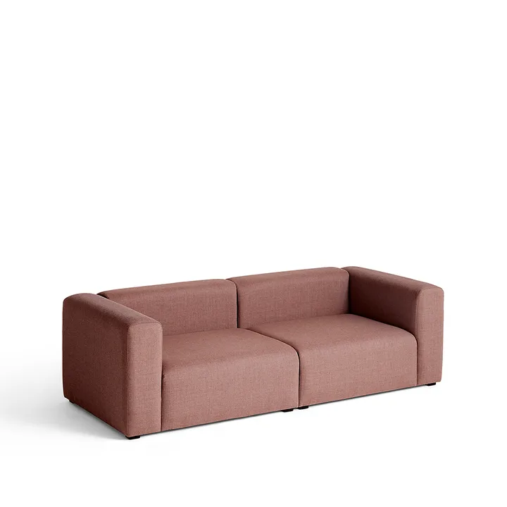 Mags 2,5-zits bank - Stof Canvas 356 rood - HAY