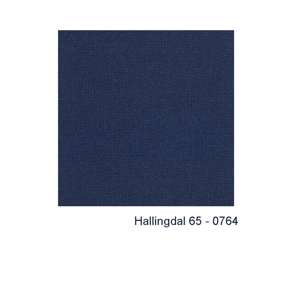 Mags 3-zits bank, Stof Hallingdal 65 764 blauw HAY