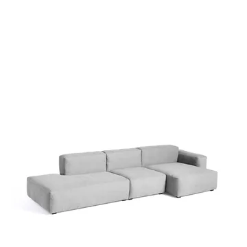 Mags Soft Low modulaire bank - Linara 443 tweed – rechts – donkergrijze bies - HAY