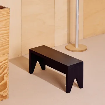 Manolito Long kruk - Black, 60 cm - HAY