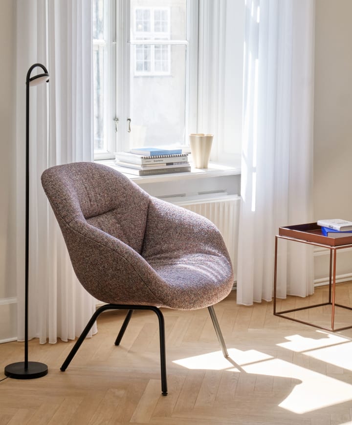 Marselis floor vloerlamp, Soft black HAY