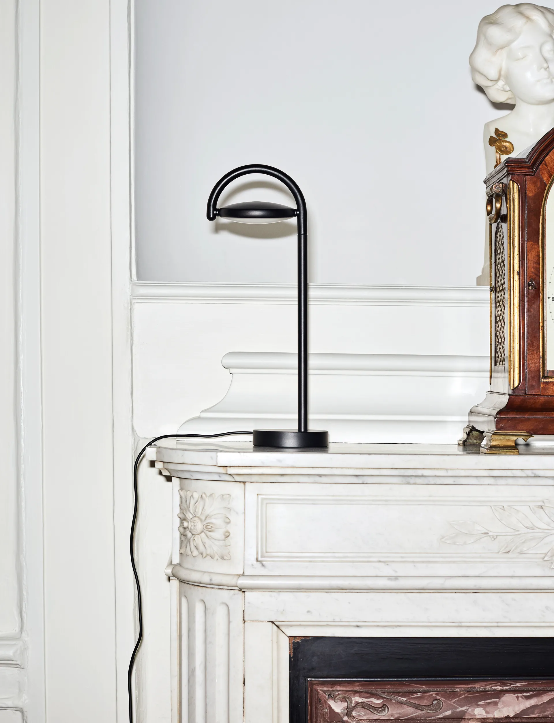 Marselis table tafellamp, Soft black HAY