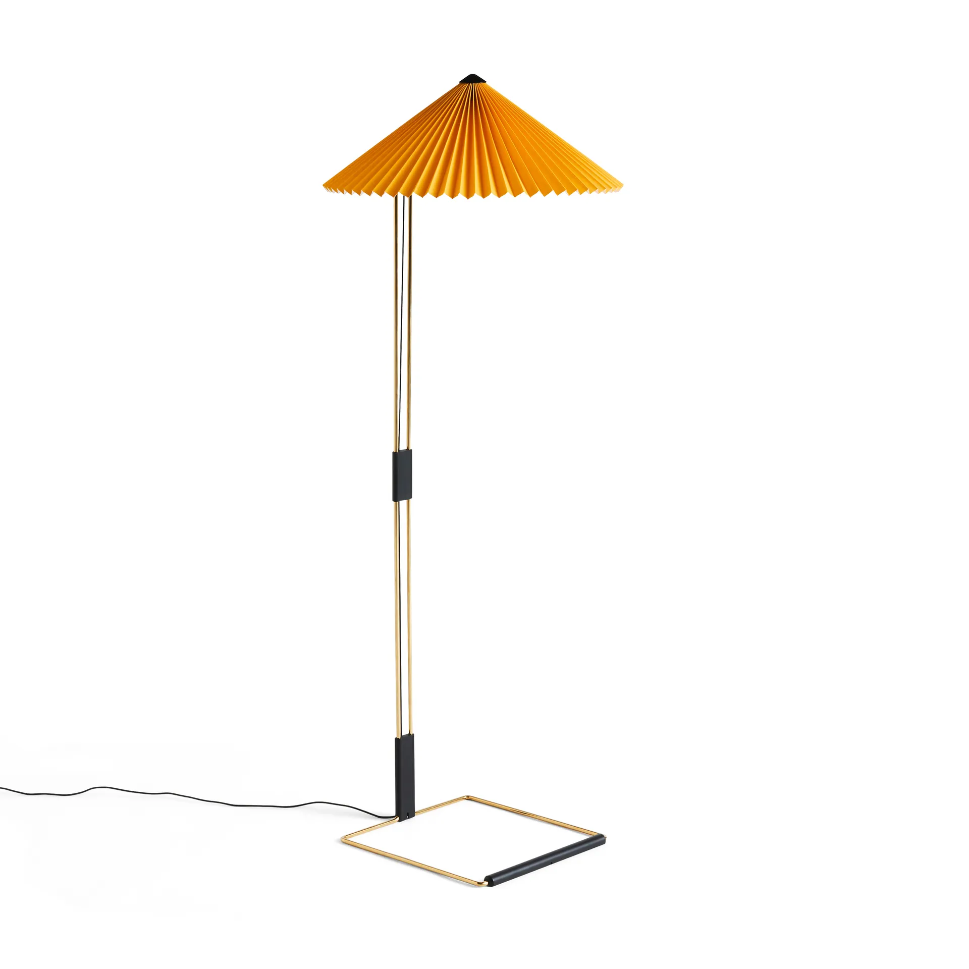 Matin floor vloerlamp 129 cm, Yellow HAY