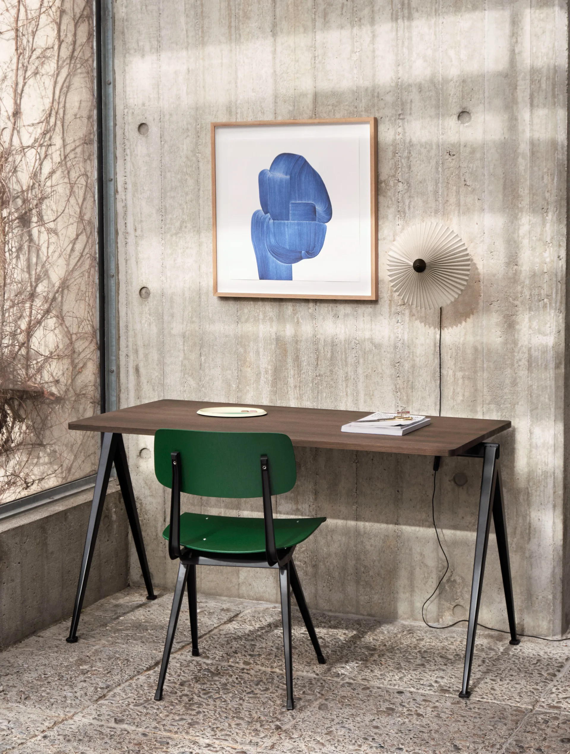 Matin flush mount plafondlamp Ø38 cm, White shade HAY