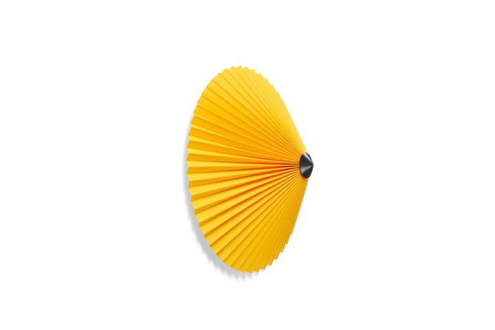 Matin flush mount plafondlamp Ø38 cm, Yellow shade HAY