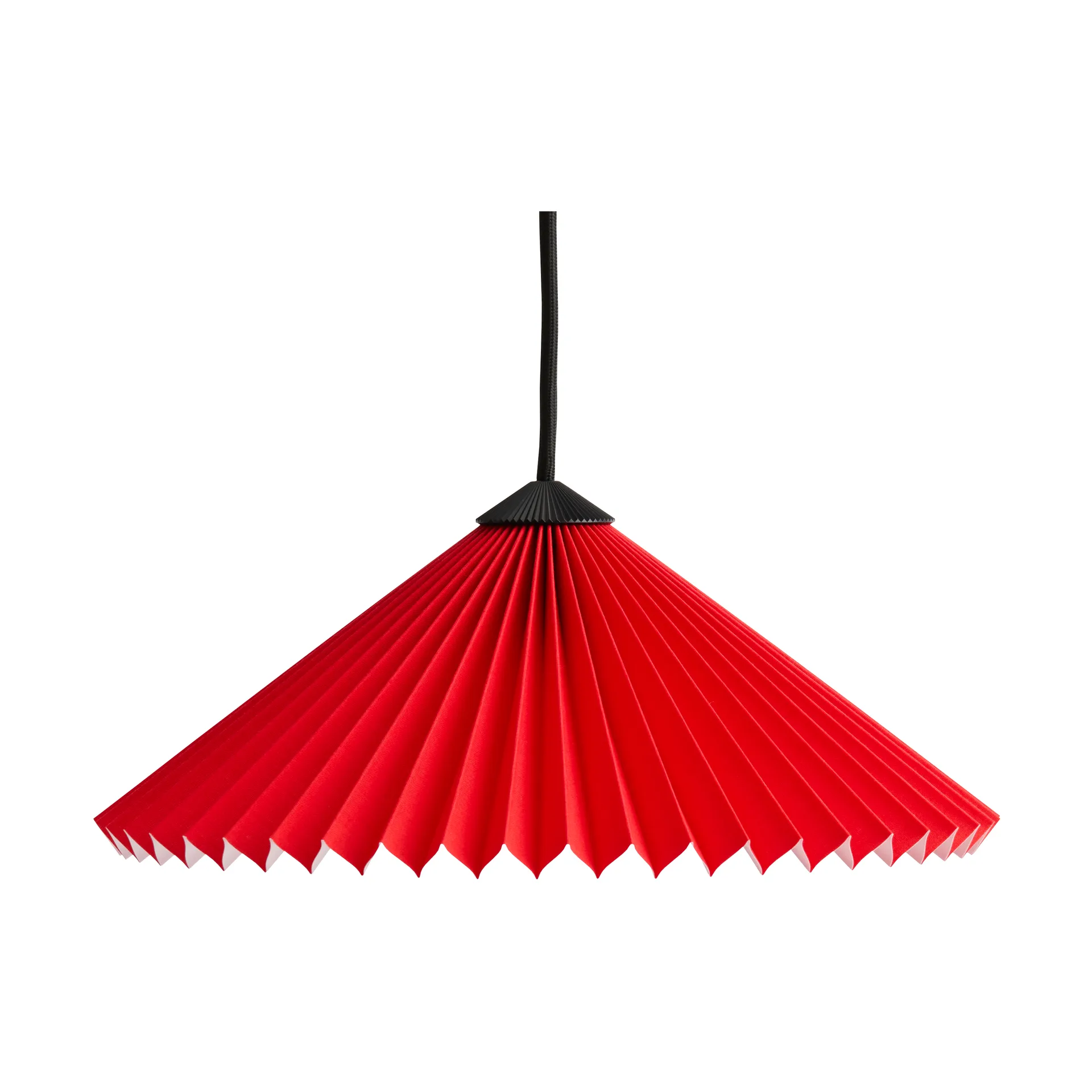 Matin Pendant hanglamp 30x30 cm, Bright red HAY