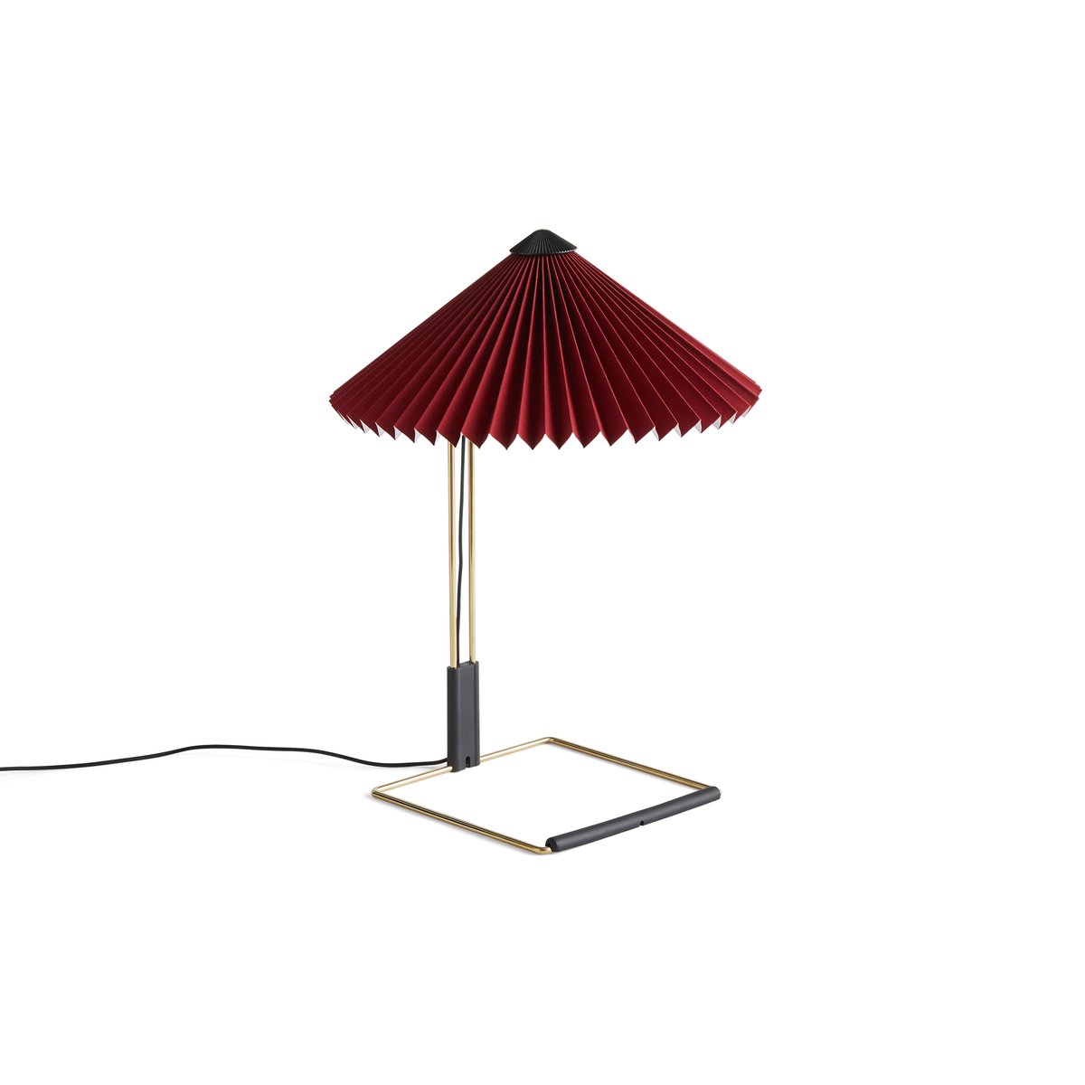 HAY Matin table tafellamp Ø30 cm Oxide red shade