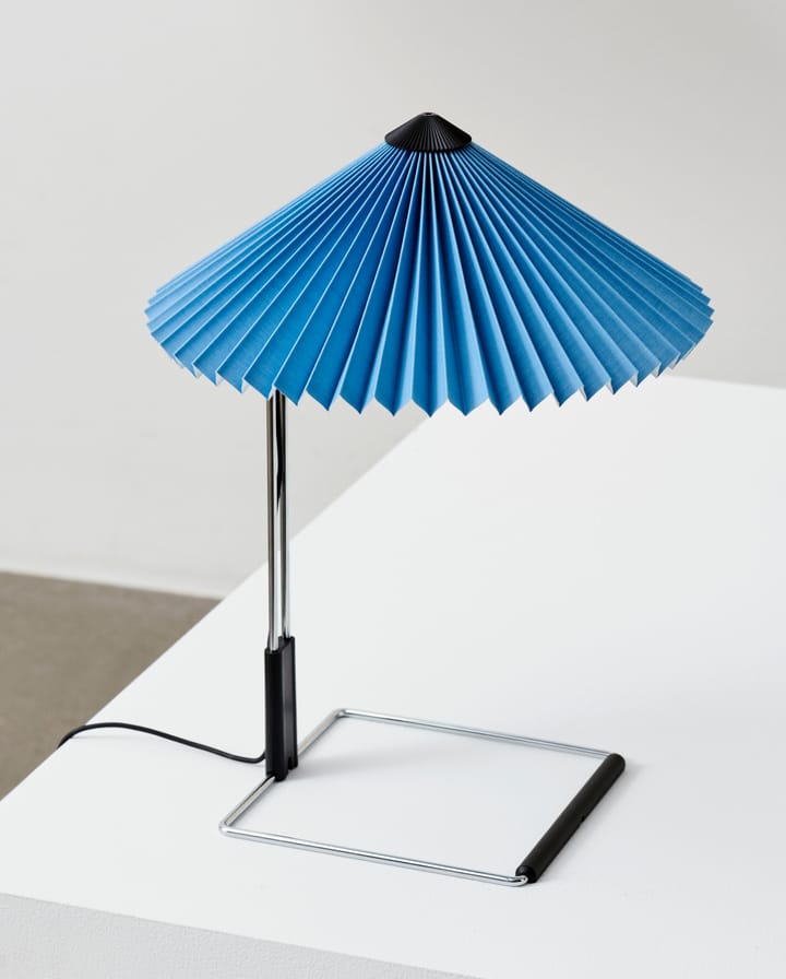Matin table tafellamp Ø30 cm, Placid blue-steel HAY