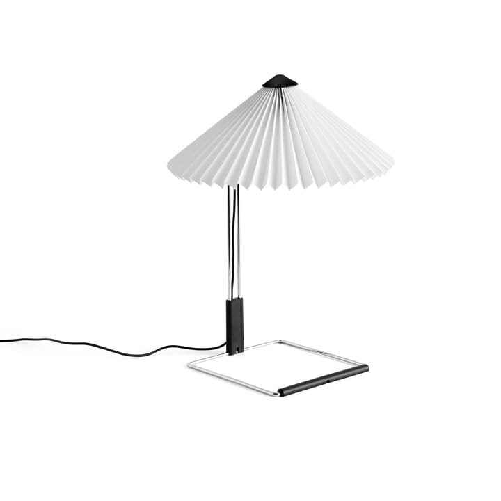 Matin table tafellamp Ø30 cm - White-steel - HAY