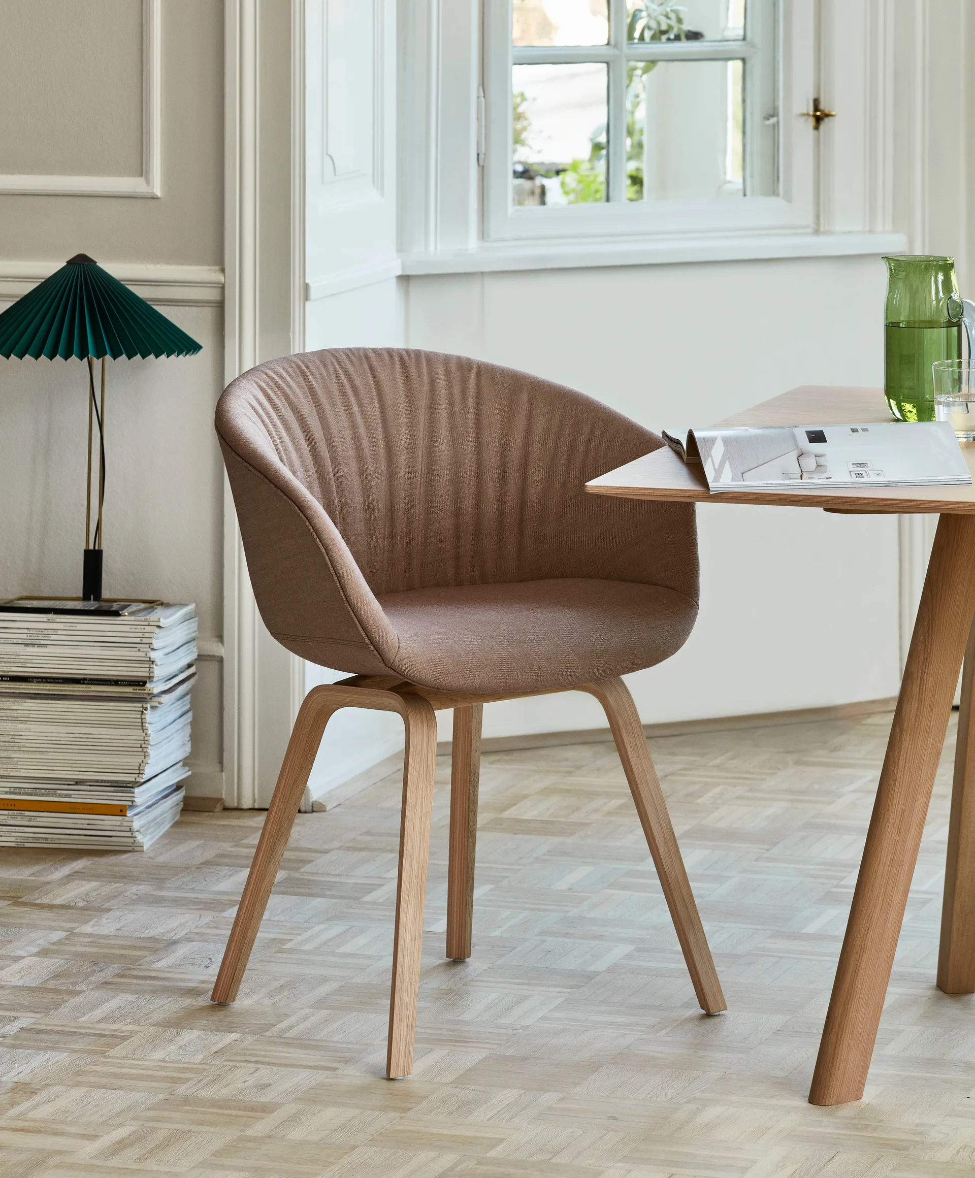 Matin table tafellamp Ø38 cm, Green shade HAY