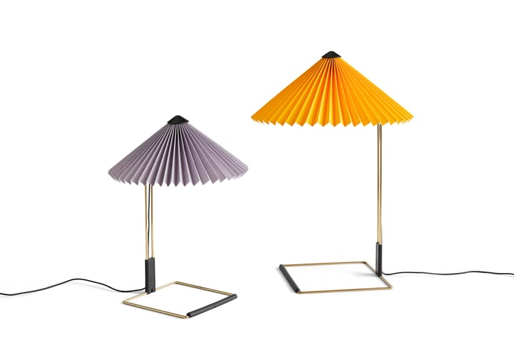 Matin table tafellamp Ø38 cm, Yellow shade HAY