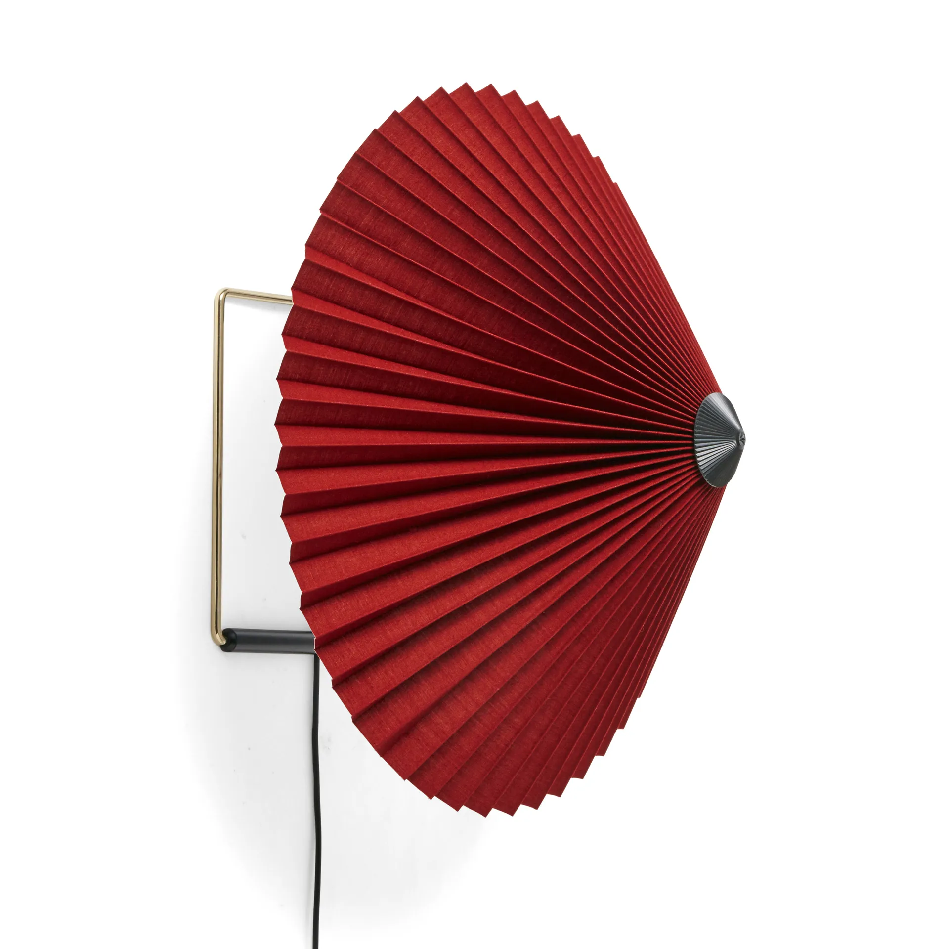 Matin wall muurlamp Ø38 cm, Oxide red shade HAY