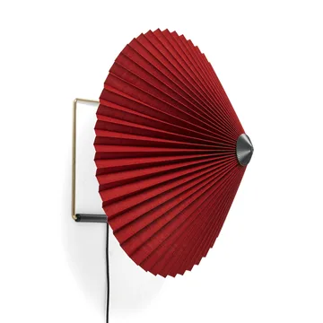 Matin wall muurlamp Ø38 cm - Oxide red shade - HAY