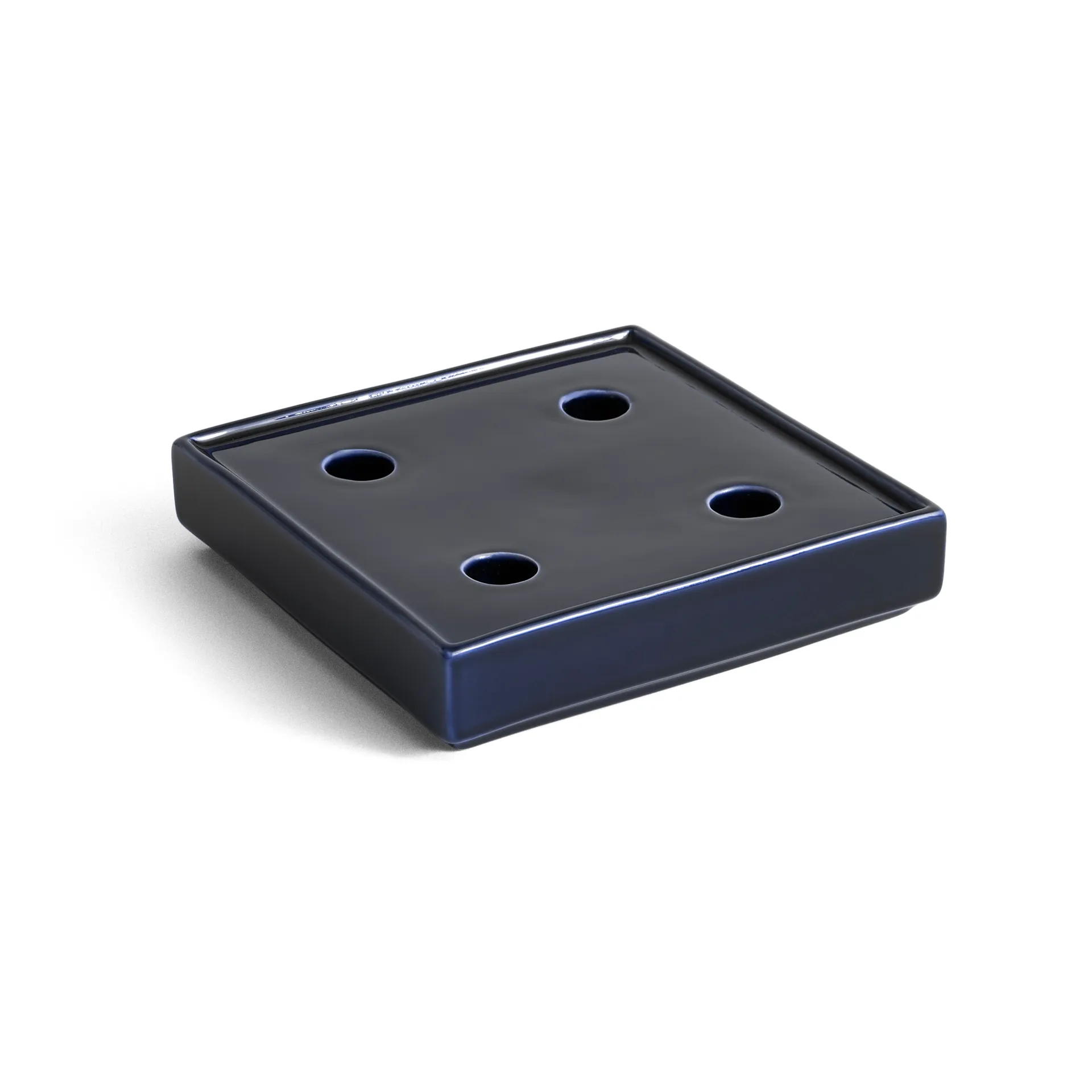 Mattone kandelaar large, Dark blue HAY