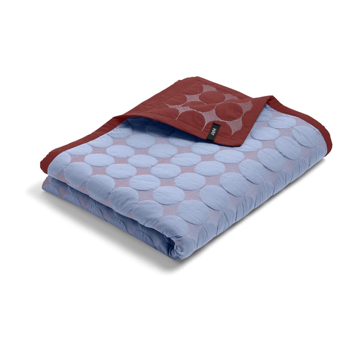 Mega Dot sprei 235x245 cm - Light blue - HAY