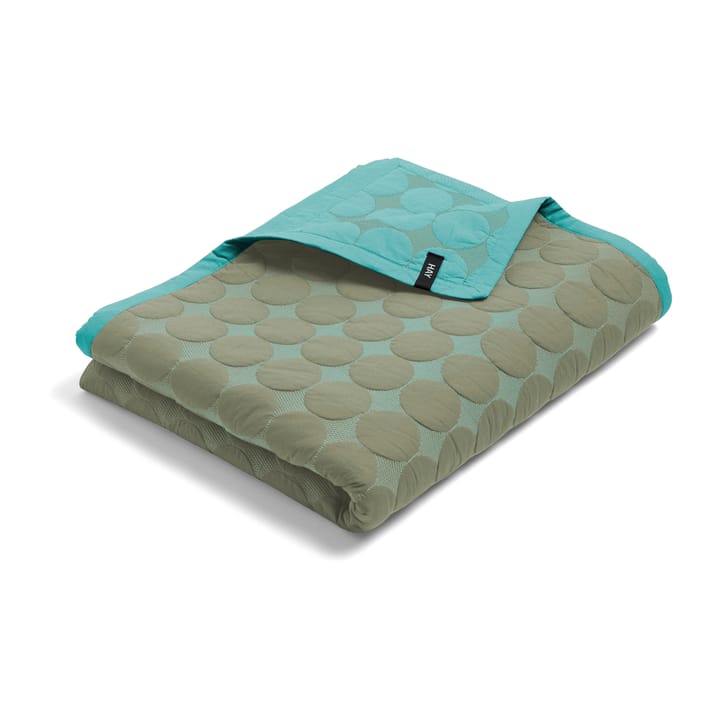 Mega Dot sprei 235x245 cm - Olive green - HAY