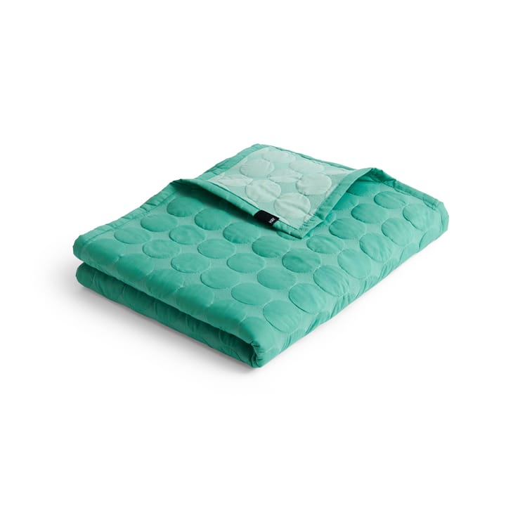 Mega Dot sprei organic 195x245 cm - Sea green - HAY