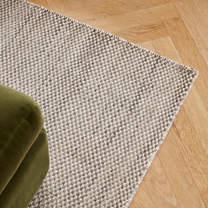 Moiré kelim vloerkleed 140x200 cm, Grijs HAY