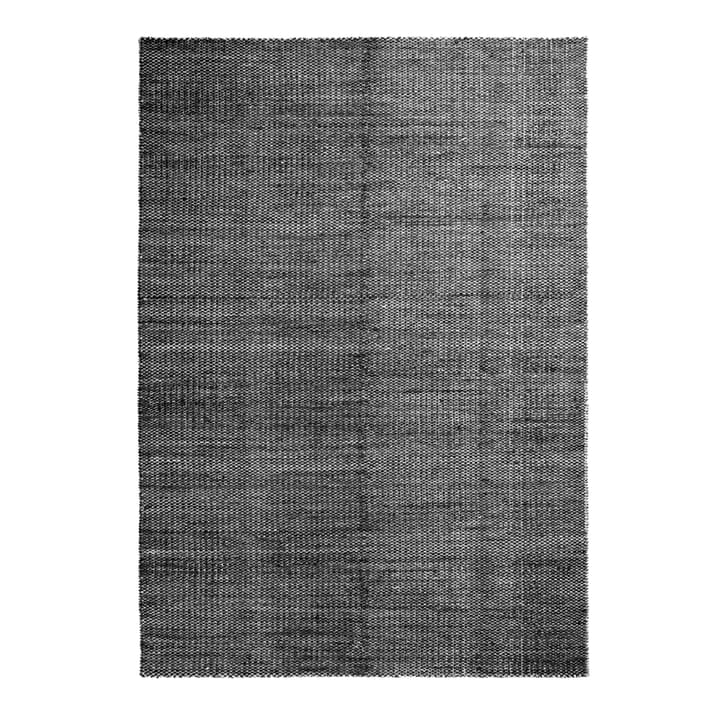 Moiré kelim vloerkleed 170x240 cm, Zwart HAY